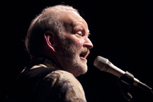 Valdy Facial Shot with Neumann microphone
